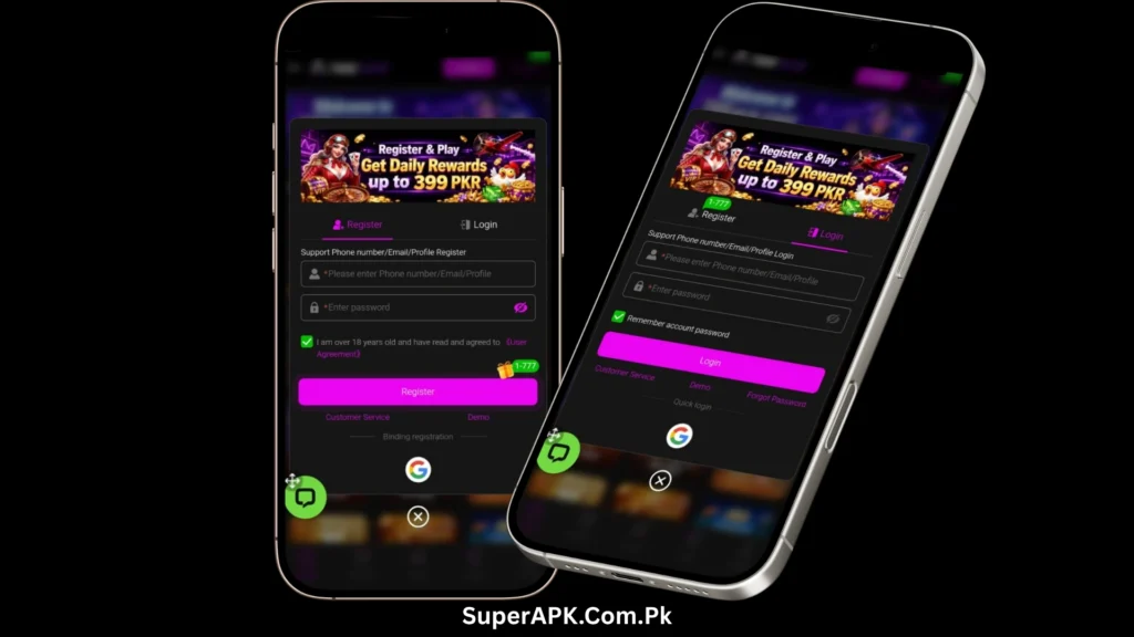 786ace Register VIP Rewards Daily